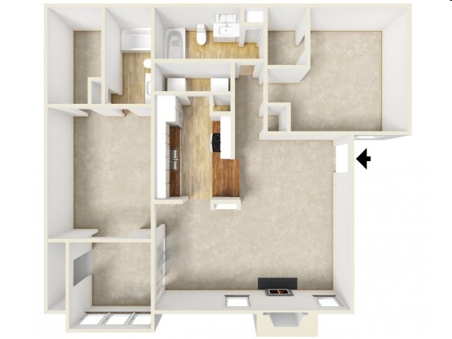 2C - The Broadway Apartment Homes