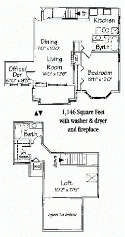 Floorplan - Gateway Terrace Apartments