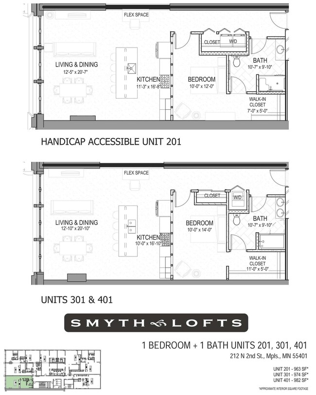 Floorplan - Smyth Lofts | Luxury Lofts in the North Loop