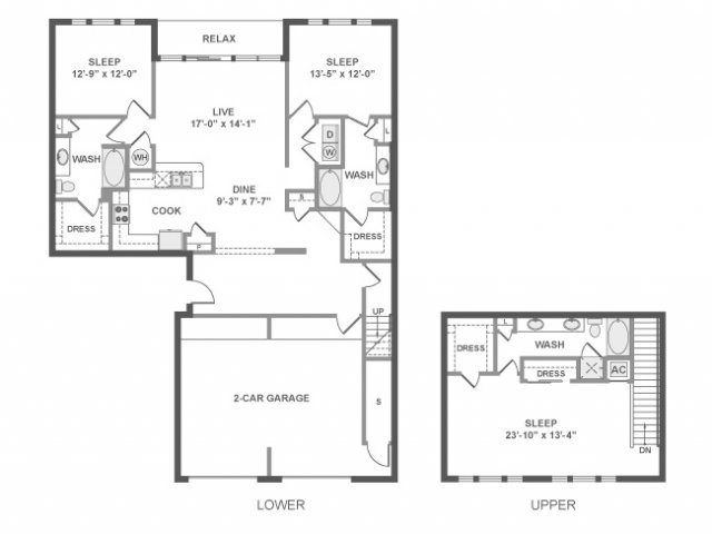 Floorplan - AMLI Frisco Crossing