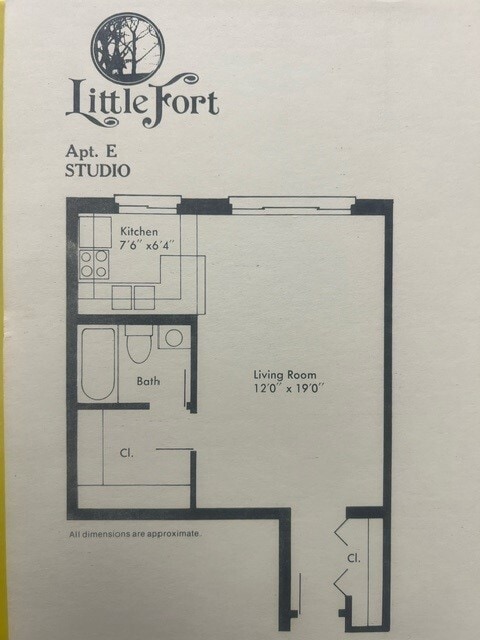 Floorplan - LITTLE FORT APARTMENTS LLC