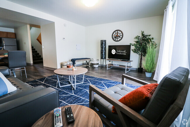 Living Room - Oakwood Townhomes