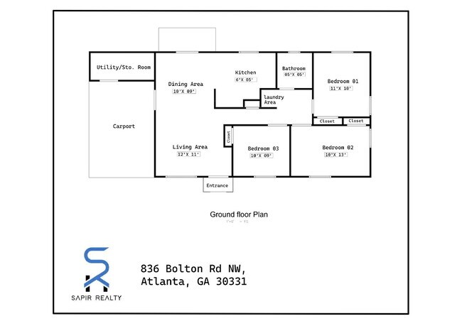 Building Photo - Charming 3-Bed, 1-Bath Gem in Atlanta's Vibrant NW - 875 Sq Ft of Cozy Comfort!