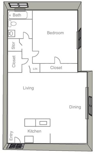 1BR/1BA - Valley Forge Apartments
