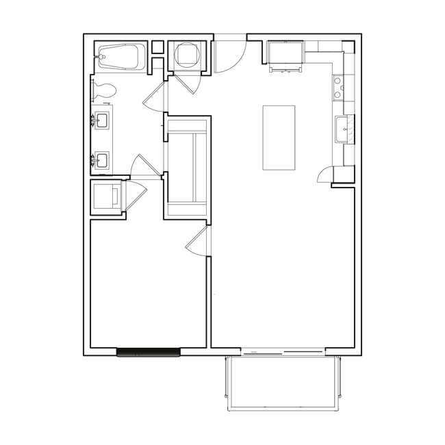 FloorPlan-UNITA3_noLabel - The Wade