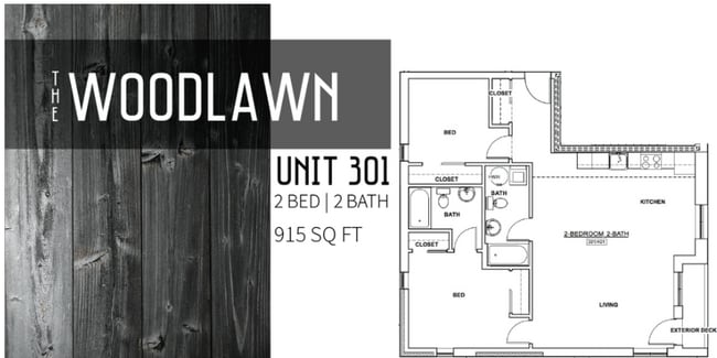 Floorplan - Woodlawn Apartments