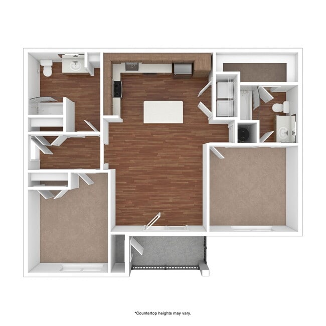 Floorplan - Smyrna Village Apartments of Louisville