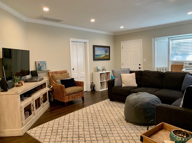 Living room view facing beddroom 3 - 900 N El Molino Ave.