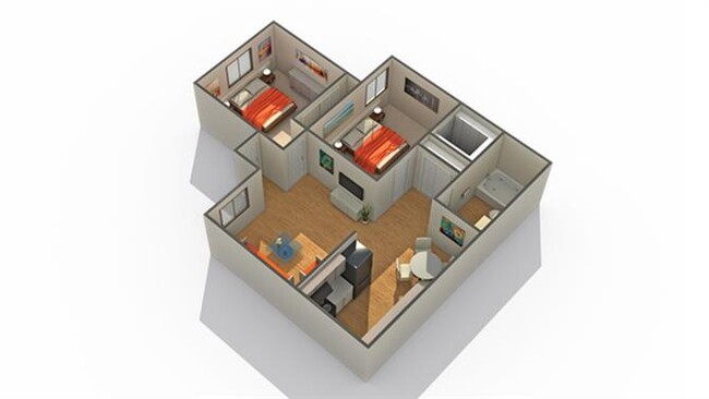 Floorplan - Mesa Station Apartments