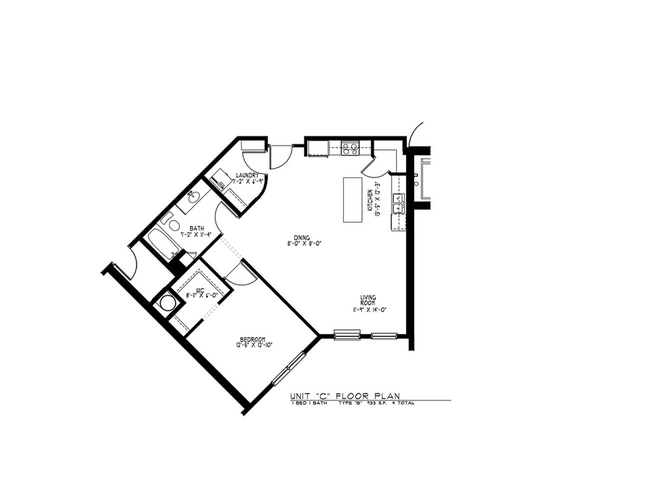 Floorplan - Silver Creek Apartments