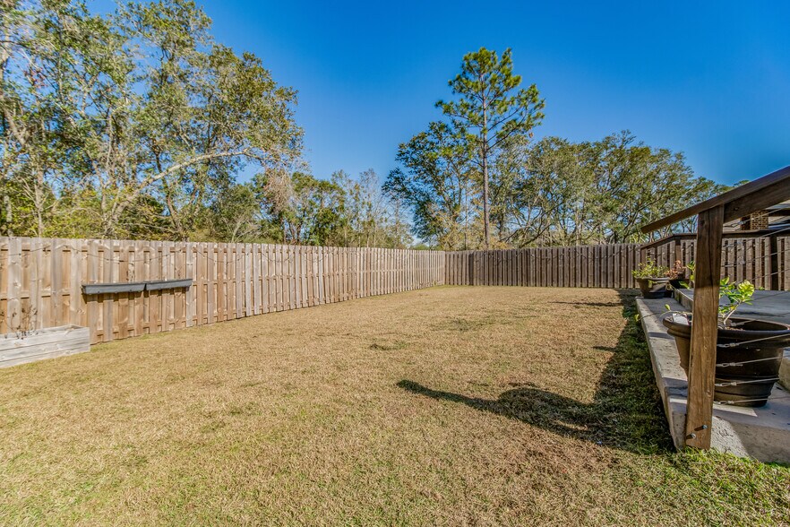 Backyard - 3618 Hawks Landing Cir