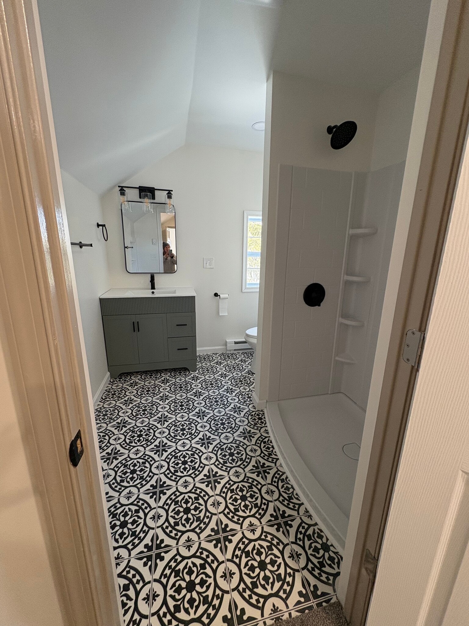 Renovated bathroom - 412 Grand Ave