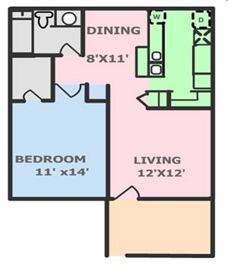 1BR/1BA - Prestonwood