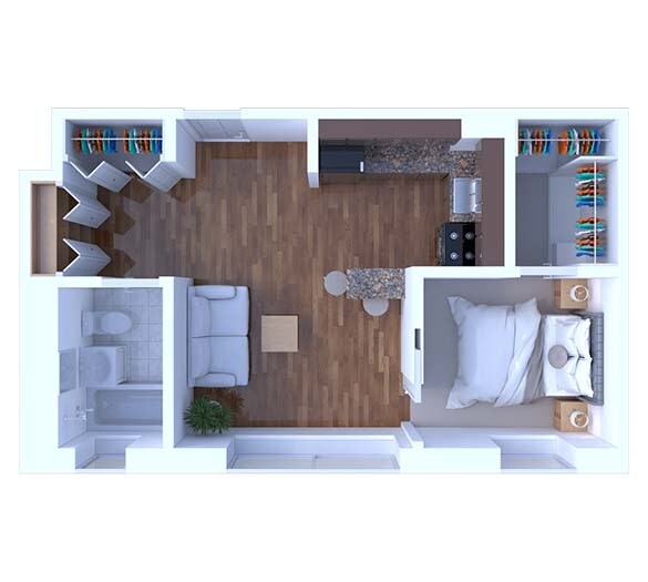 Floorplan - The Victorian Apartments