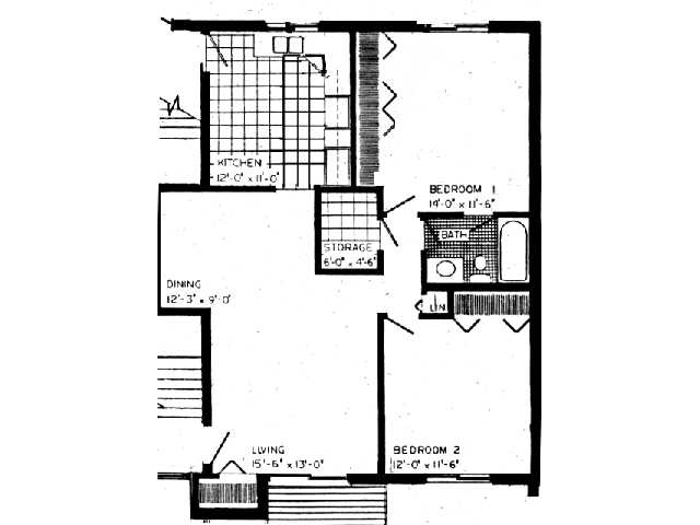2BR/1BA - Country Glen