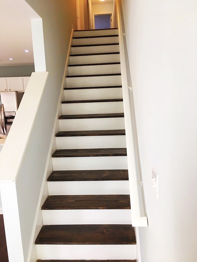 Beautiful steps leading to the bedrooms and bathrooms upstairs - 190 Hutchinson St NE