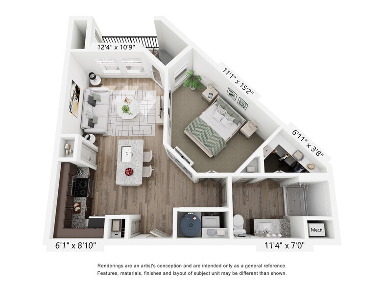 Interior Photo - Huntington Place Seniors Garland