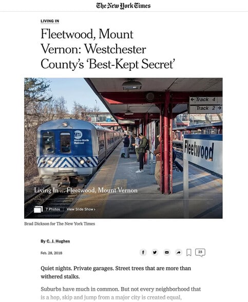 Great & recent article on Fleetwood - 663 Locust St