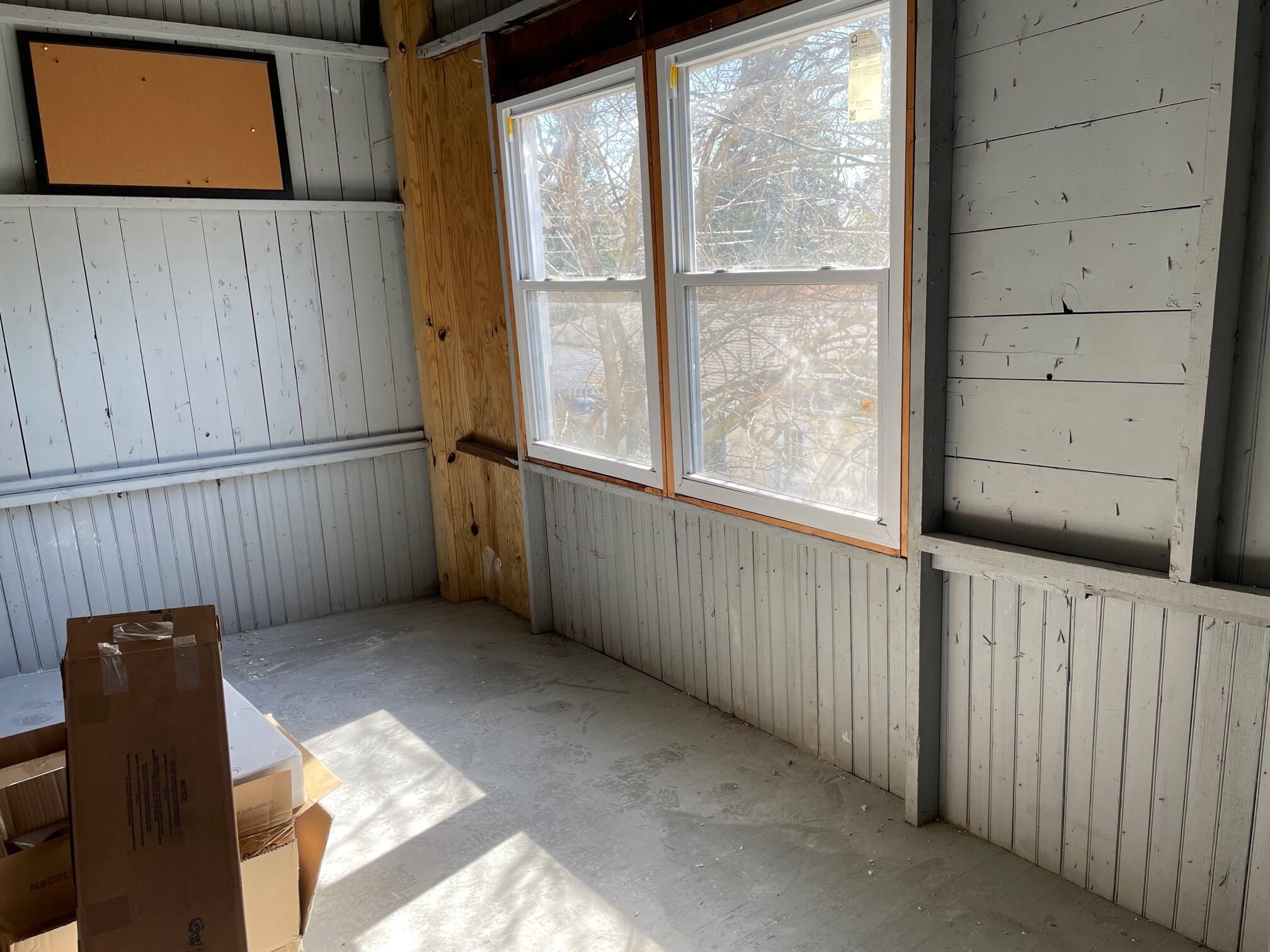Enclosed back mudroom/porch - 1322 Greenleaf St