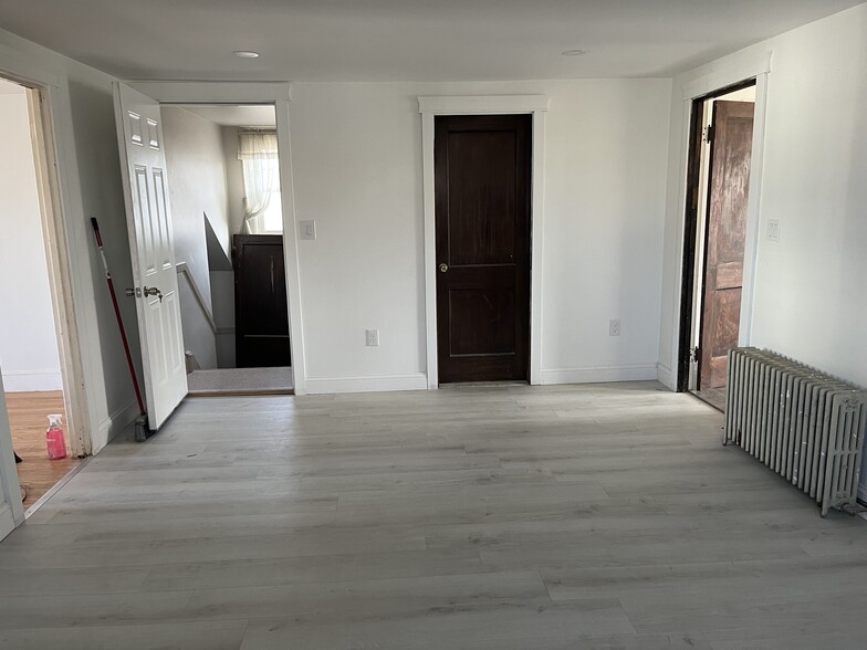 Entry angle of open concept kitchen/living room space - 170 Hendrick St