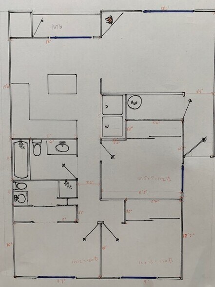 Floorplan Layout (with approximate dimensions) - 127 100th St S