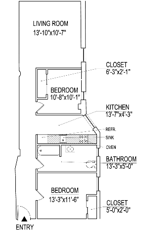Apartment 5F - Terrace Court