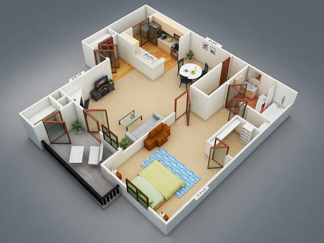 Floorplan - Pines at Marston Lake