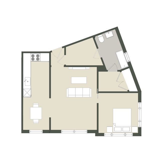 Floorplan - 530 W. Arlington Pl.