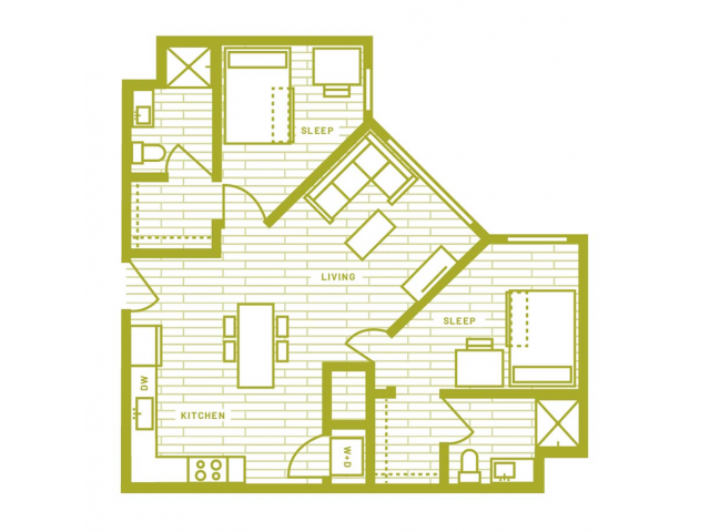 Floorplan - VERVE St. Louis