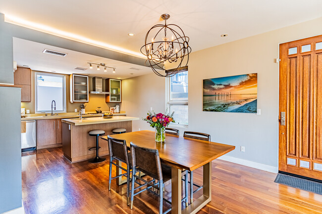 Dining Area and Kitchen 2nd Floor - 408 W Juniper St