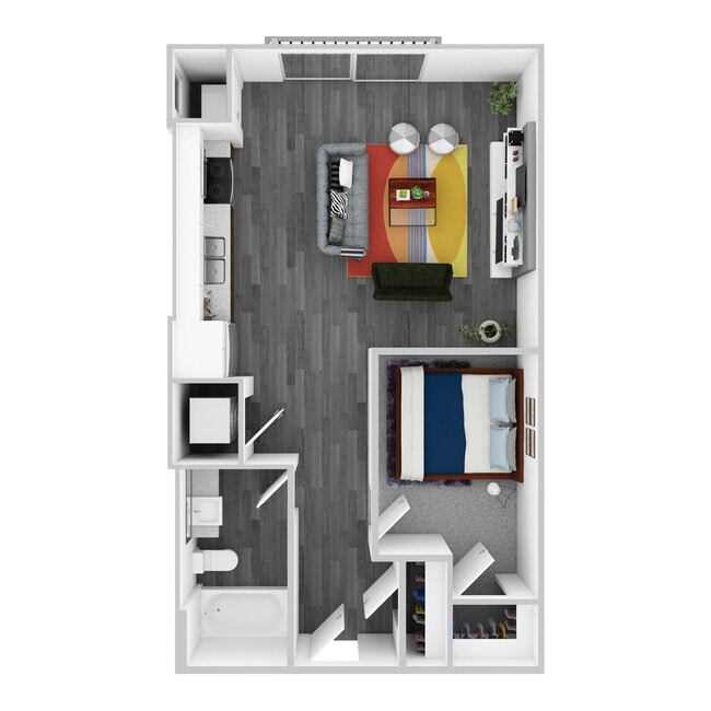 Floorplan - Parker Station Flats