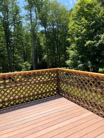 Deck off kitchen - 137 Marshall St
