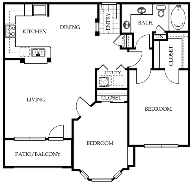 Floorplan - Lakeside at La Frontera