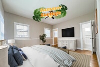 Studio - Living Area - 616 Apartments
