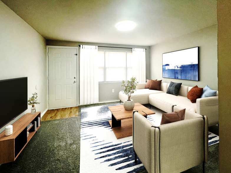 Living Room 2 - Waters Edge Townhomes