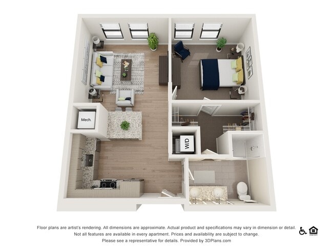 Floorplan - The Baxly Apartments
