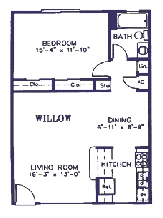 Willow - Forest Park Apartments