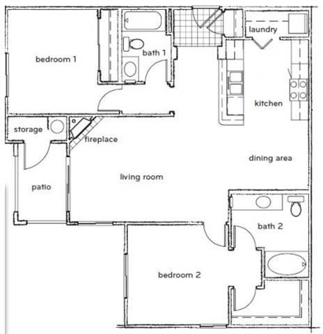 Floorplan - Sterling Village Apartment Homes