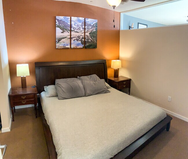 Bedroom is a perfect fit for a king size bed and two nightstands. Equipped with clerestory window to - 3101 Blake St