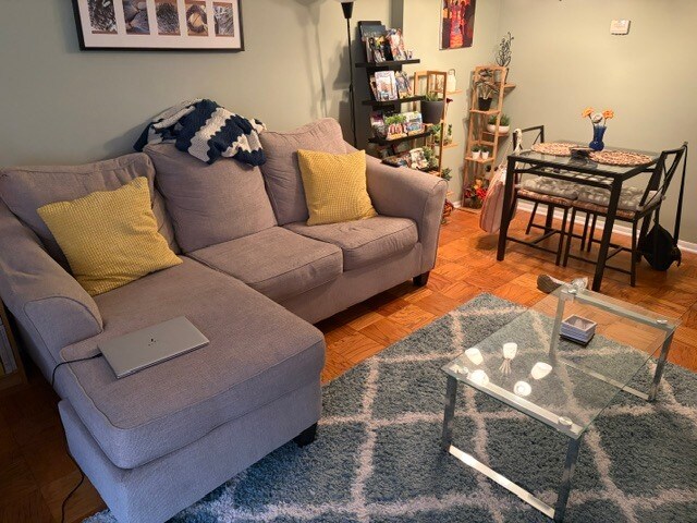 Living Area - 1420 N St NW
