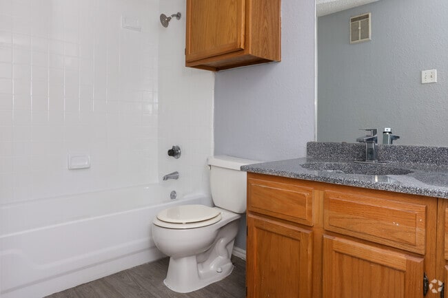 2BR, 2BA - Primary Bathroom - Radford Place Apartments