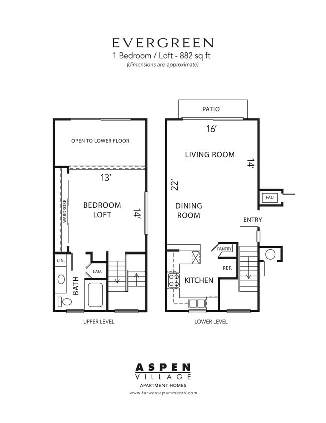 Floorplan - Aspen Village