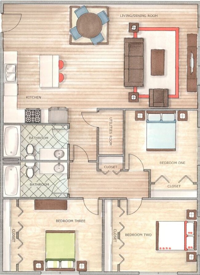Floorplan - Urban Flats