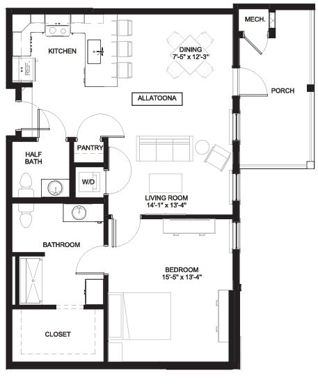 Floorplan - Holbrook Acworth - Active Senior