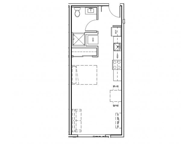 Studio 537 - Homeroom Apartments