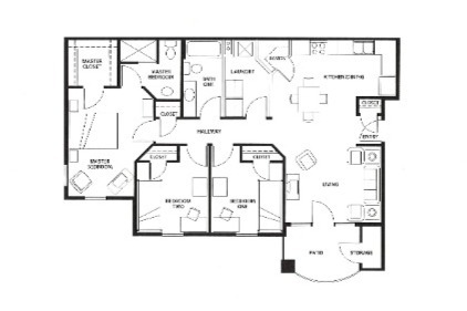 Floorplan - Canyon Crossing at Riverwalk