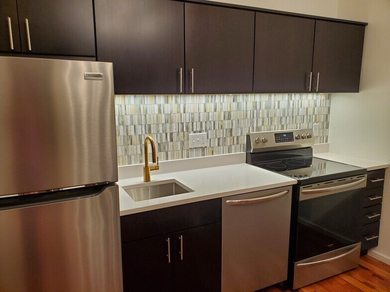 New stainless steel appliances - 128 E High St