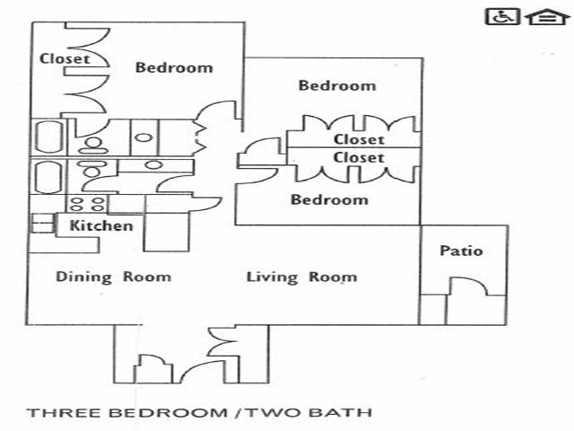 Three Bedroom - Governors House Apartments