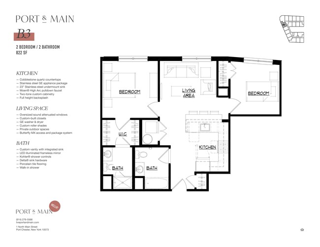 Floorplan - Port & Main