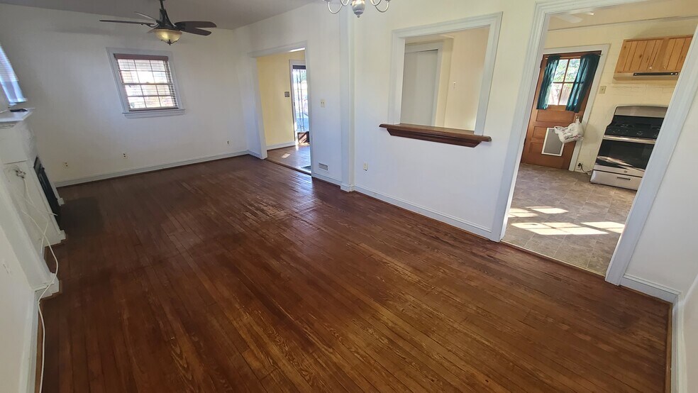 Living Room from Dining Room - 3302 22nd St N